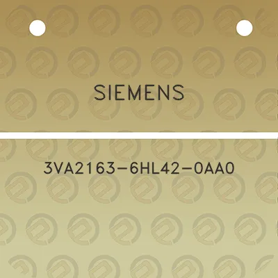 siemens-3va2163-6hl42-0aa0