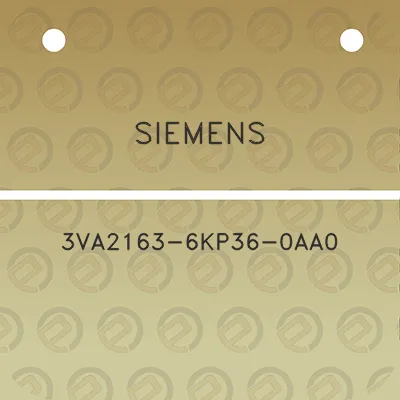 siemens-3va2163-6kp36-0aa0