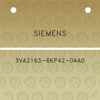 siemens-3va2163-6kp42-0aa0