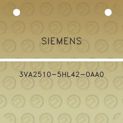 siemens-3va2510-5hl42-0aa0