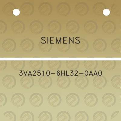 siemens-3va2510-6hl32-0aa0