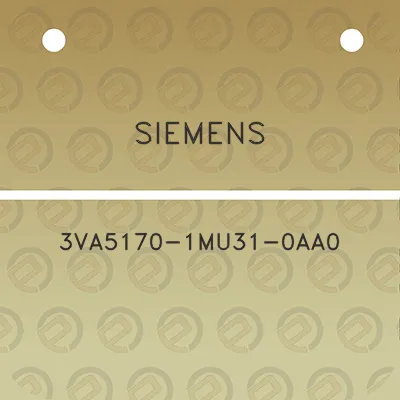 siemens-3va5170-1mu31-0aa0