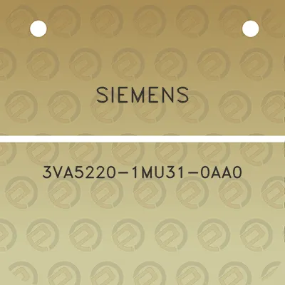 siemens-3va5220-1mu31-0aa0