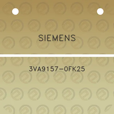 siemens-3va9157-0fk25