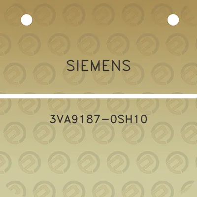 siemens-3va9187-0sh10