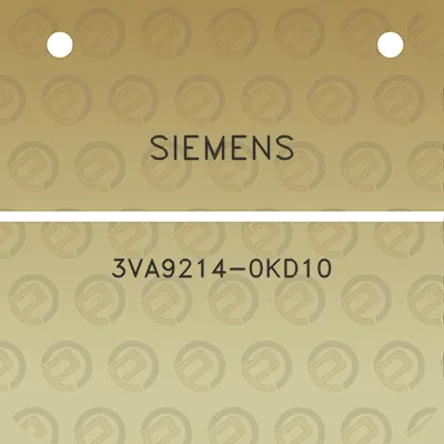 siemens-3va9214-0kd10