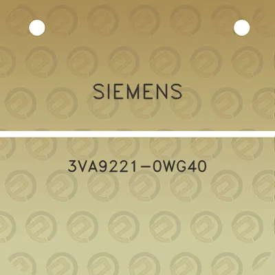 siemens-3va9221-0wg40