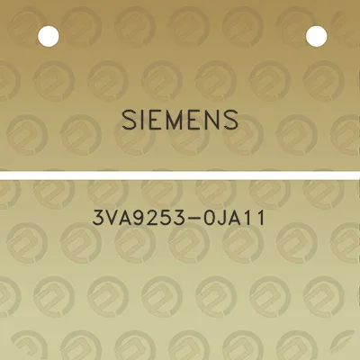 siemens-3va9253-0ja11