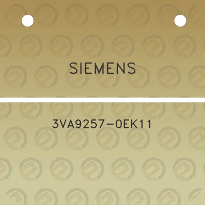 siemens-3va9257-0ek11