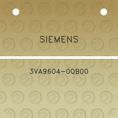 siemens-3va9604-0qb00