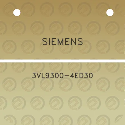 siemens-3vl9300-4ed30