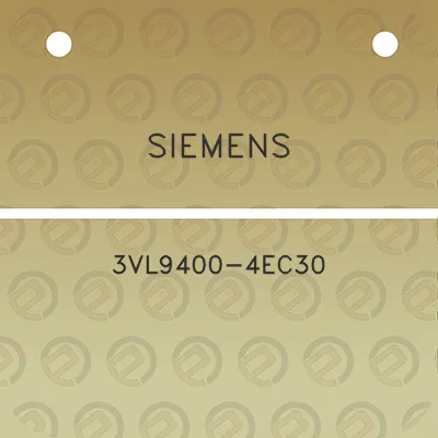 siemens-3vl9400-4ec30