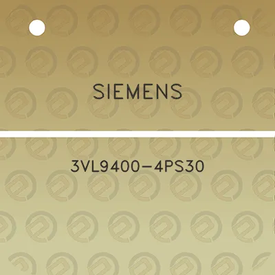 siemens-3vl9400-4ps30