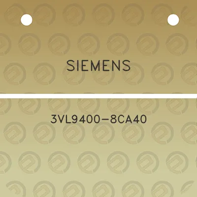 siemens-3vl9400-8ca40