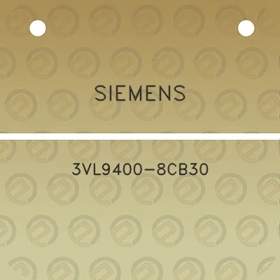 siemens-3vl9400-8cb30