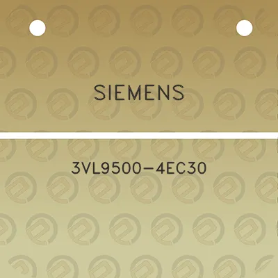 siemens-3vl9500-4ec30