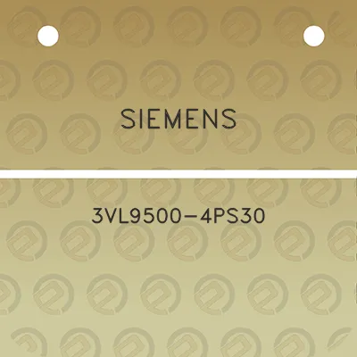 siemens-3vl9500-4ps30