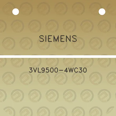 siemens-3vl9500-4wc30