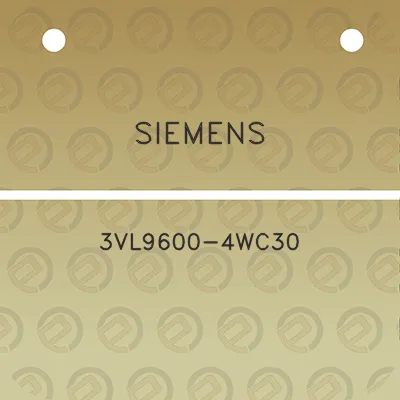 siemens-3vl9600-4wc30