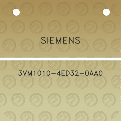 siemens-3vm1010-4ed32-0aa0