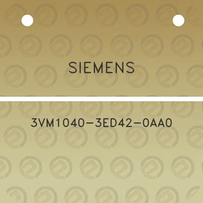 siemens-3vm1040-3ed42-0aa0