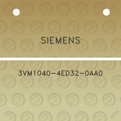 siemens-3vm1040-4ed32-0aa0