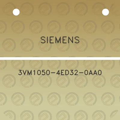 siemens-3vm1050-4ed32-0aa0