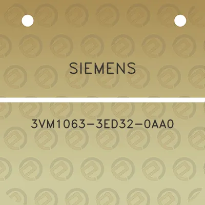 siemens-3vm1063-3ed32-0aa0