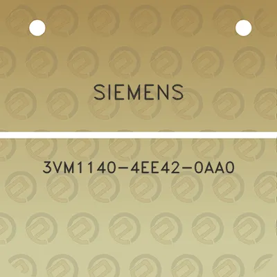 siemens-3vm1140-4ee42-0aa0