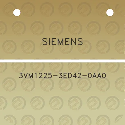 siemens-3vm1225-3ed42-0aa0