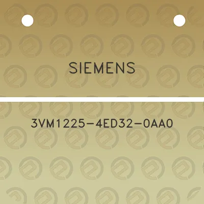 siemens-3vm1225-4ed32-0aa0