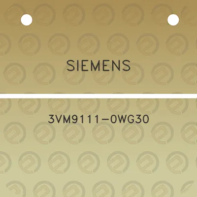 siemens-3vm9111-0wg30