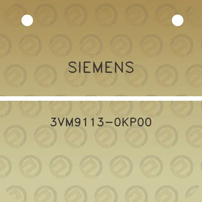 siemens-3vm9113-0kp00