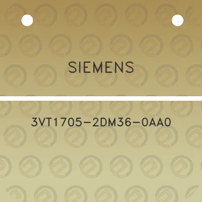 siemens-3vt1705-2dm36-0aa0