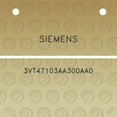 siemens-3vt47103aa300aa0