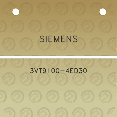 siemens-3vt9100-4ed30