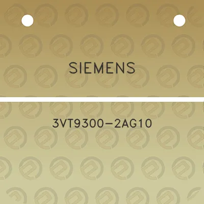 siemens-3vt9300-2ag10