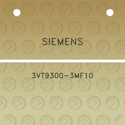 siemens-3vt9300-3mf10