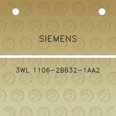 siemens-3wl-1106-2bb32-1aa2