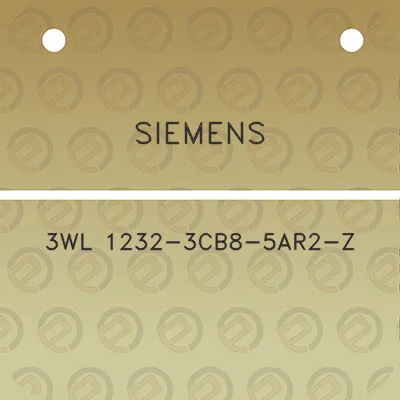 siemens-3wl-1232-3cb8-5ar2-z