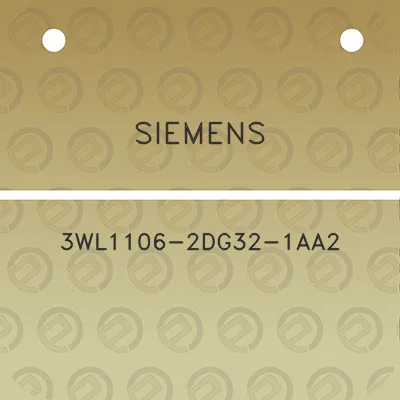 siemens-3wl1106-2dg32-1aa2