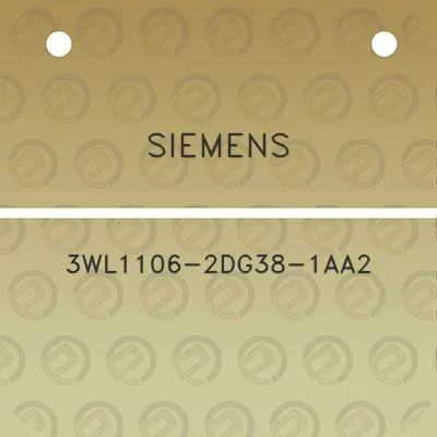 siemens-3wl1106-2dg38-1aa2