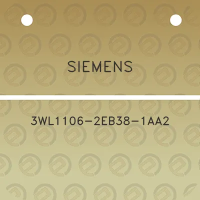 siemens-3wl1106-2eb38-1aa2