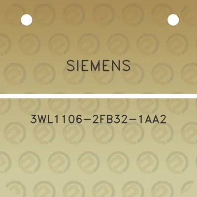 siemens-3wl1106-2fb32-1aa2