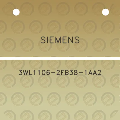 siemens-3wl1106-2fb38-1aa2