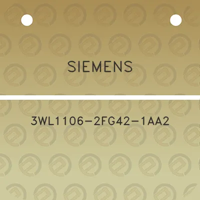 siemens-3wl1106-2fg42-1aa2