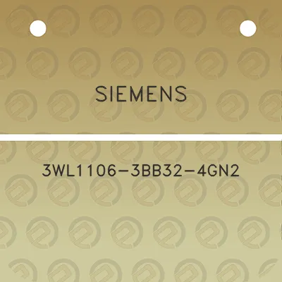 siemens-3wl1106-3bb32-4gn2