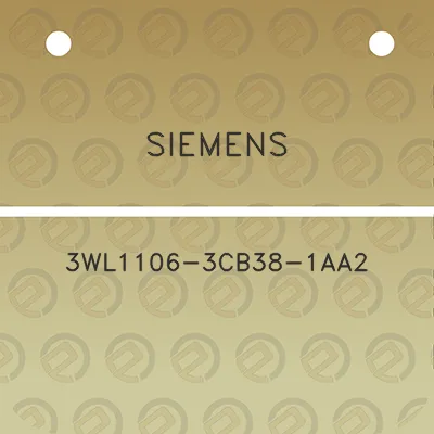 siemens-3wl1106-3cb38-1aa2