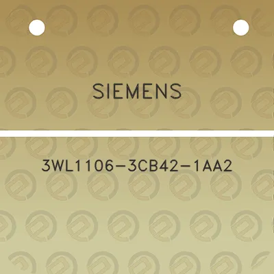 siemens-3wl1106-3cb42-1aa2