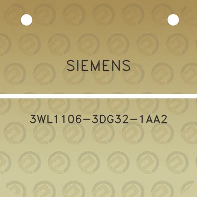 siemens-3wl1106-3dg32-1aa2